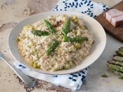 Risotto asparagi e pancetta - La ricetta perfetta, senza errori