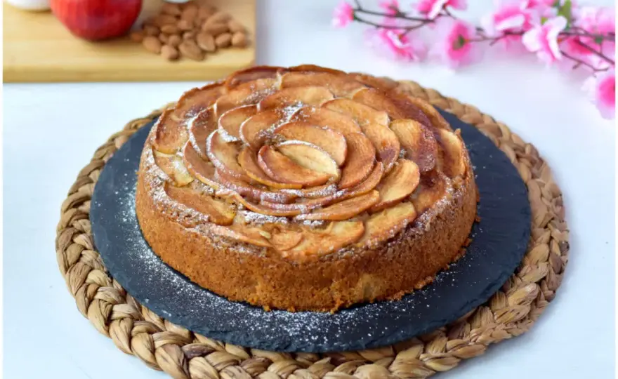 Torta di mele vegana soffice - La ricetta che funziona sempre